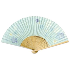 両面貼り 和柄扇子75型35間 雪消梅(ゆきとけうめ) AW360