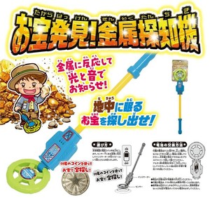 お宝発見！金属探知機