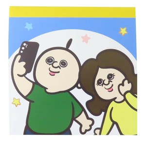 【メモ帳】パンパンくんの日常 四角メモ オクジ