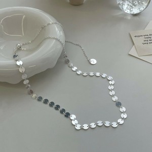 韓国　ネックレス ネックレス レディース　ネックレス シルバー925　メッキ ネックレス シルバー