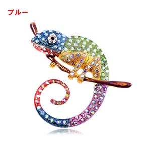 ブローチ カメレオン 可愛い アクセサリー   MBQ1882