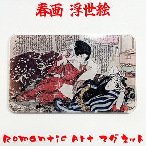 Stickers Ukiyoe Acrylic Made in Japan