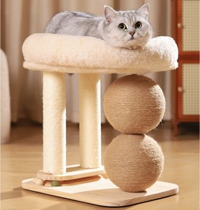 猫掻き板 おもちゃ 猫這い台 猫小屋一体  ペット用品 MBQ1904