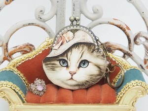化妆包 口金包 猫儿历险记