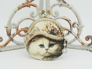 化妆包 口金包 猫儿历险记