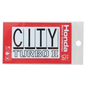 【ステッカー】Honda四輪ロゴ ビニールステッカー CITY TURBO II 自動車