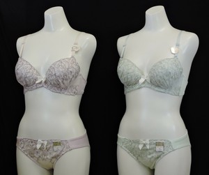 カジュアルブラショー　＜ストレッチレース＆花柄チュールレース＞　7月新商品