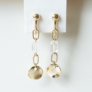 Clip-On Earrings Gold Post