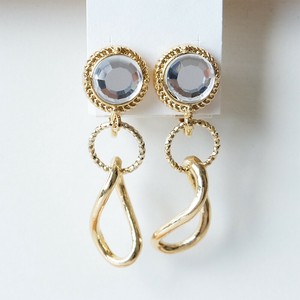 Clip-On Earrings Gold Post