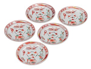 Kutani ware Small Plate Assortment 5.5-go