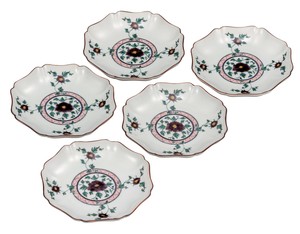 Kutani ware Small Plate Assortment 5.2-go