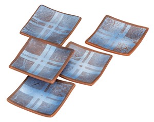 Kutani ware Small Plate Assortment 4.2-go