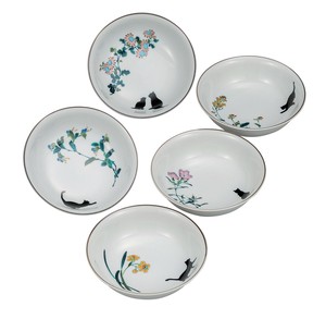 Kutani ware Side Dish Bowl Small Assortment 4.5-go