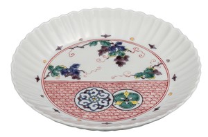 Kutani ware Main Plate 6-go