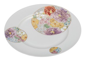 Kutani ware Main Plate 8.5-go