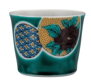 Kutani ware Side Dish Bowl Green