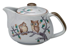 Kutani ware Teapot Owl