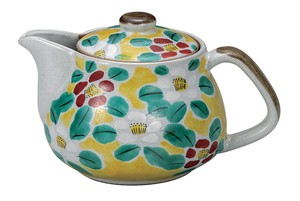 Kutani ware Teapot Flower Pattern