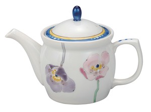 Kutani ware Teapot Poppy