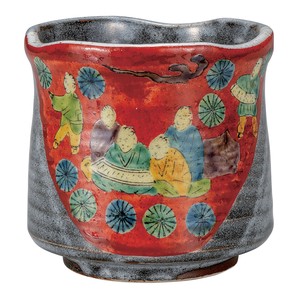 Kutani ware Japanese Teacup