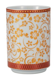 Kutani ware Japanese Teacup