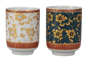 Kutani ware Japanese Teacup
