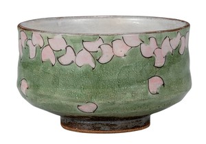 Kutani ware Drinkware Matcha Bowl