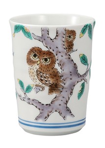 Kutani ware Cup Owl