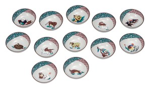 Kutani ware Barware Chinese Zodiac