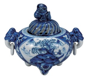 Kutani ware Incense Item 4.5-go