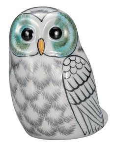 Kutani ware Object/Ornament White Owl