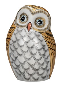 Kutani ware Object/Ornament Owl