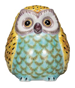Kutani ware Object/Ornament Owl