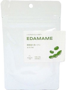 ［ドッグフード］-ハイプロテインパウダー　EDAMAME 秋田県産 komachi-na／ペットフード 犬 おやつ