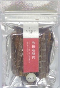 ［ドッグフード］ジャーキー　豚ガレット 秋田県産 komachi-na-／ペットフード 犬 おやつ