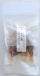 ［ドッグフード］ ジャーキー シルクスイートのささみ巻 秋田県産 komachi-na-／ペットフード 犬 おやつ