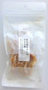 ［ドッグフード］ジャーキー 秋田産牛すじのささみ巻秋田県産 komachi-na-／ペットフード 犬 おやつ