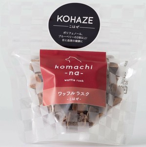 ［ドッグフード］ワッフルラスク こはぜ 秋田県産 komachi-na-／ペットフード 犬 おやつ