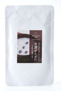 ［ドッグフード］秋田伝統野菜 てんこ小豆の甘酒ぜんざい 秋田県産 komachi-na- ／ペットフード 犬 おやつ