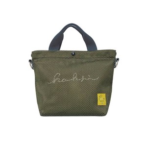 KAKSI(カクシ) kasaneluメッシュ2WAYトート カーキ×カーキ SN00209