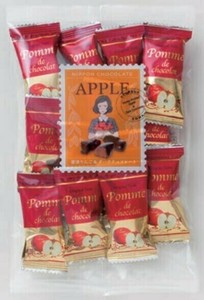 【予約販売】【日本チョコレート】りんごチョコレート　130g（個包装込）