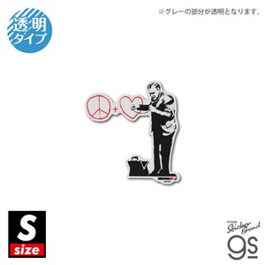 透明ステッカー Sサイズ SF Doctor ブランダライズド お洒落 クリアカラー アート グッズ BNK011S