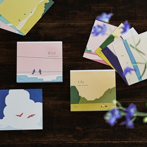 【cozyca products】坂内拓 ブロックメモ Life&Bird