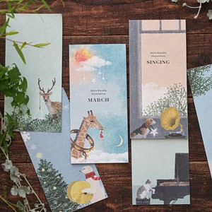 【cozyca products】日下明 一筆箋 MARCH&SINGING