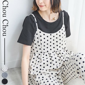 ドットビスチェ＋Tシャツセット　 2024,2025SS 人気  chouchou東京