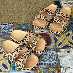 Sandals Slipper Ladies fashion Leopard Print Men's