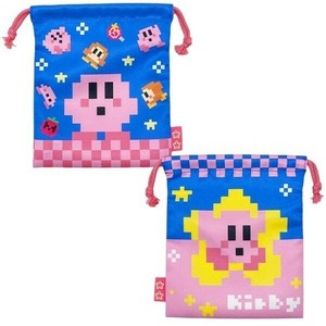 Pouch Navy Drawstring Bag Kirby