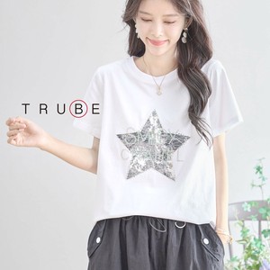 2025年新商品 T 恤/上衣 亮片 L尺寸