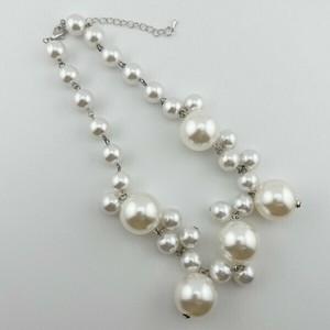 大　小　パール　ショート　ネックレス　アクセサリーミセス　即納