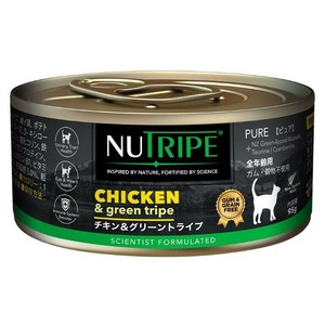 ニュートライプ　CAT　PURE　チキン＆グリーントライプ 95g NUT3723 【猫用フード 全年齢用】
